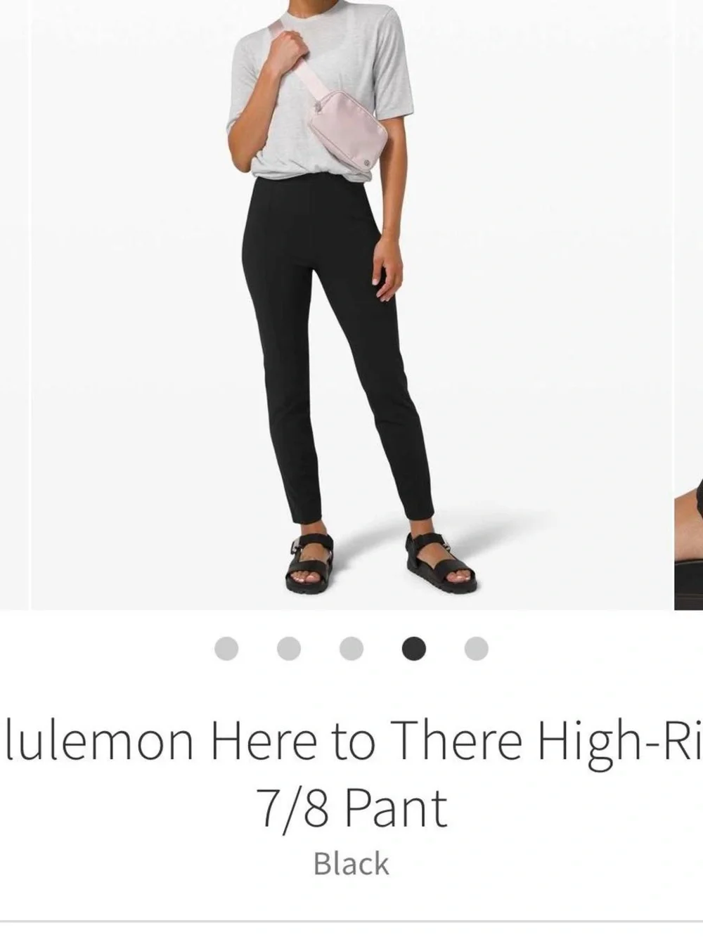 Lululemon Here to There High Rise 7/8 pant